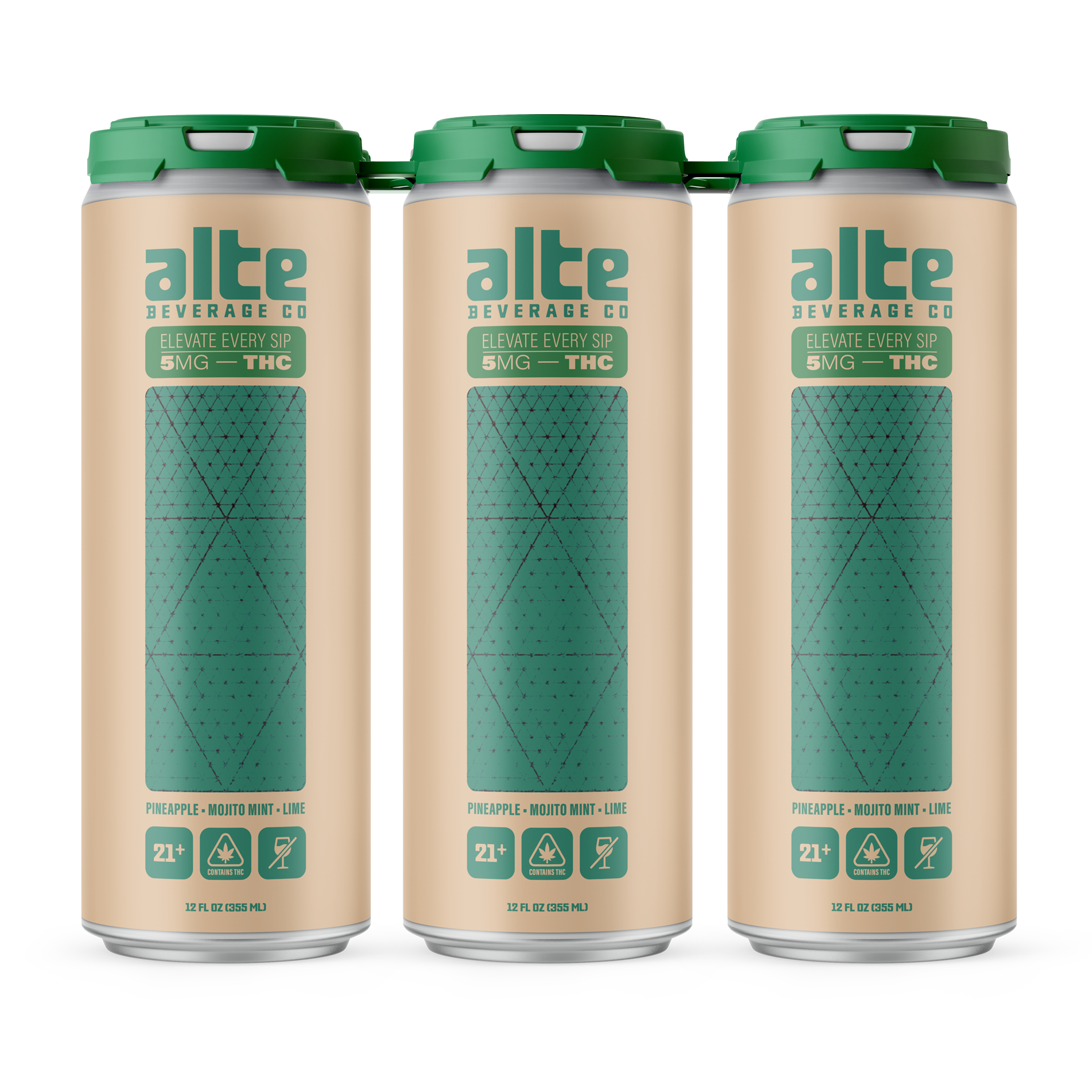Pineapple + Mojito Mint + Lime