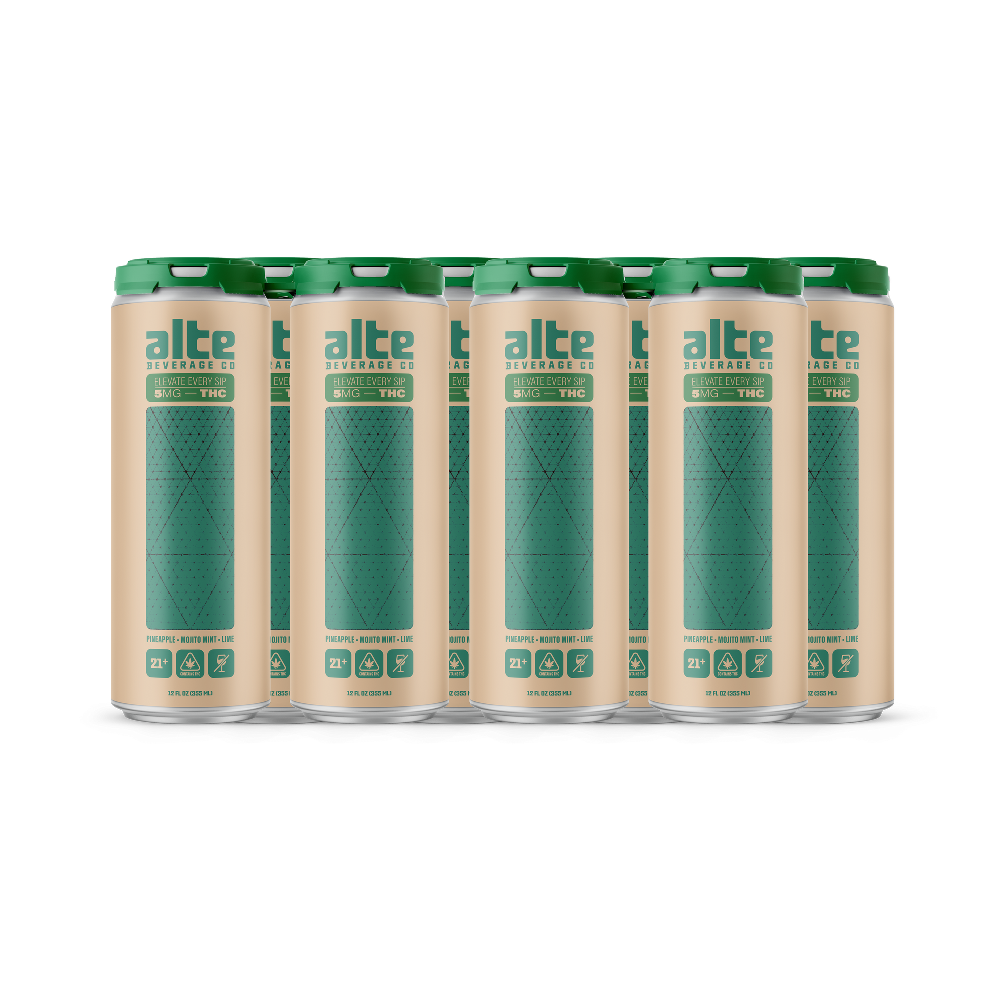 Pineapple + Mojito Mint + Lime