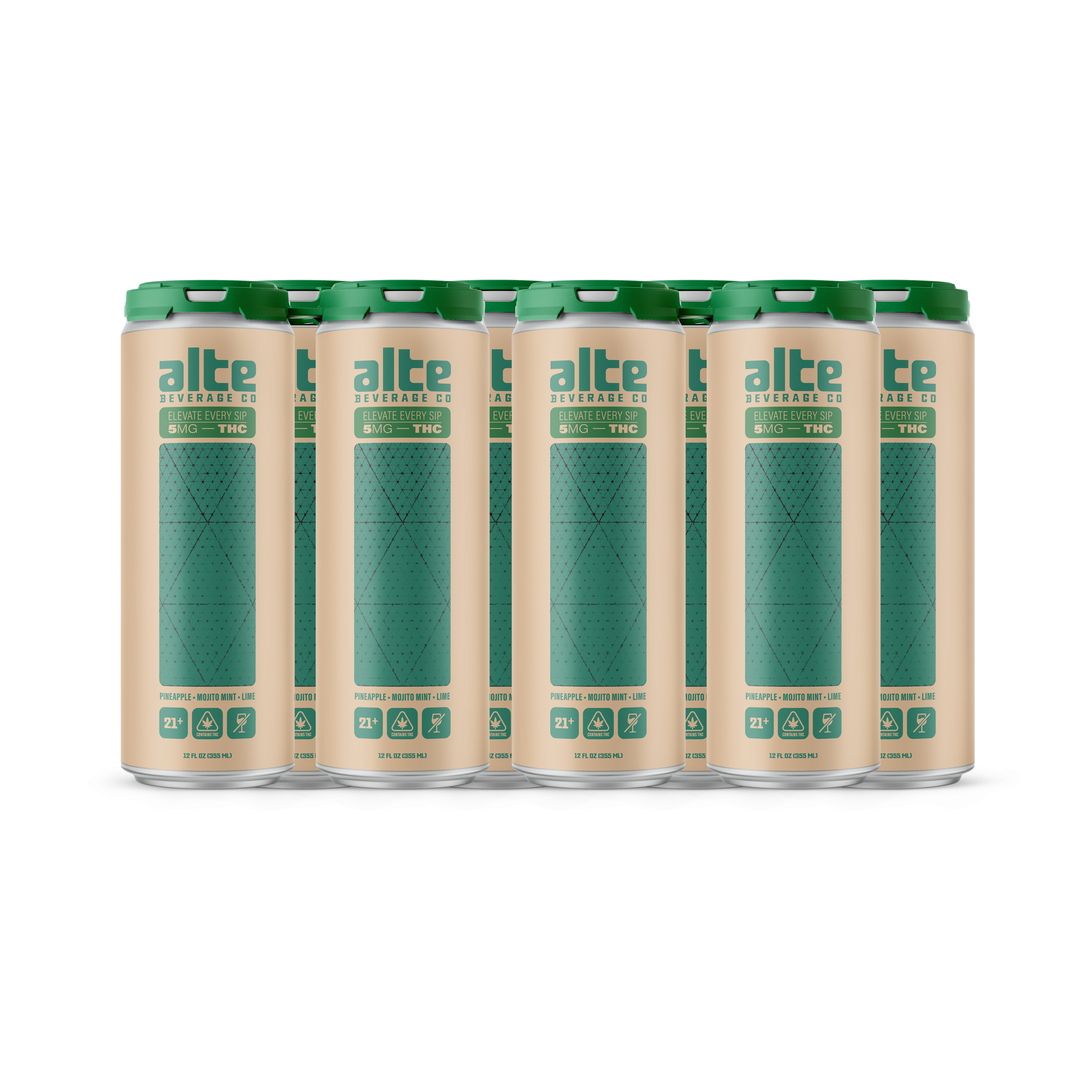 Pineapple + Mojito Mint + Lime